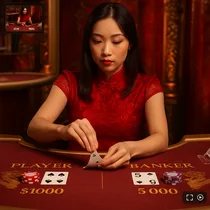 BitStarz - Live Baccarat - Evolution Gaming