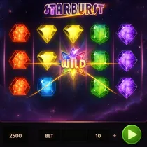 BitStarz - Starburst Slot - NetEnt Game